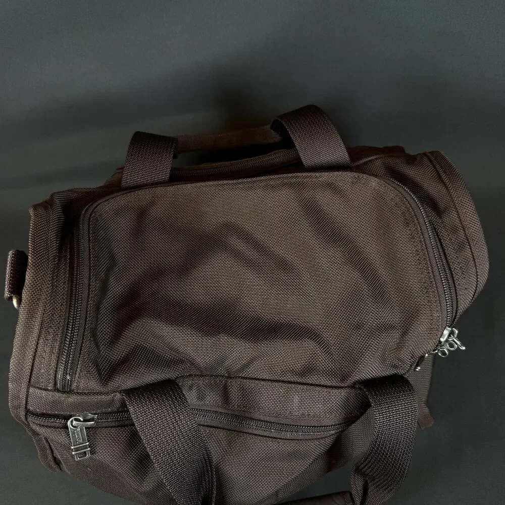 Tumi Duffle Travel bag Nylon Brown Unisex vintage Made in USA